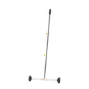 VEVOR magnētiskais savācējs ar riteņiem 43 cm, kravnesība 4,5 kg, viegls magnētiskais savākšanas rīks ar regulējamu rokturi naglu un skrūvju savākšanai garāžās un jumtu darbos