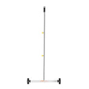 VEVOR magnētiskais savācējs ar riteņiem 43 cm, kravnesība 4,5 kg, viegls magnētiskais savākšanas rīks ar regulējamu rokturi naglu un skrūvju savākšanai garāžās un jumtu darbos