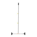 VEVOR magnētiskais savācējs ar riteņiem 43 cm, kravnesība 4,5 kg, viegls magnētiskais savākšanas rīks ar regulējamu rokturi naglu un skrūvju savākšanai garāžās un jumtu darbos