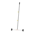 VEVOR magnētiskais savācējs ar riteņiem 43 cm, kravnesība 4,5 kg, viegls magnētiskais savākšanas rīks ar regulējamu rokturi naglu un skrūvju savākšanai garāžās un jumtu darbos