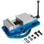 VEVOR 80 mm smagās klases frēzēšanas skrūvspīles ar 360° grozāmu pamatni, augstas precizitātes galda skrūvspīles CNC iekārtām, 80 mm žokļu platums, frēzēšanas un urbšanas skrūvspīles precīzai detaļu apstrādei