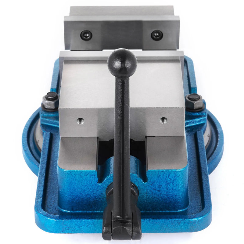 VEVOR 80 mm smagās klases frēzēšanas skrūvspīles ar 360° grozāmu pamatni, augstas precizitātes galda skrūvspīles CNC iekārtām, 80 mm žokļu platums, frēzēšanas un urbšanas skrūvspīles precīzai detaļu apstrādei