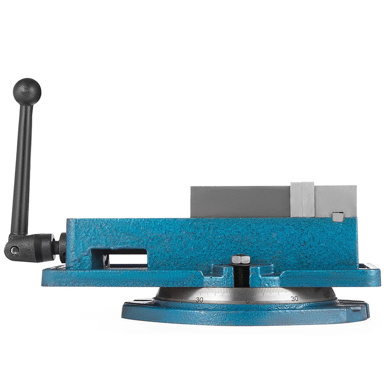 VEVOR 100 mm precīzijas frēzmašīnas skrūvspīles ar Accu Lock un 360° grozāmu pamatni, augstas precizitātes galda skrūvspīles frēzēšanas un urbšanas iekārtām, 100 mm žokļu platums precīzai detaļu apstrādei