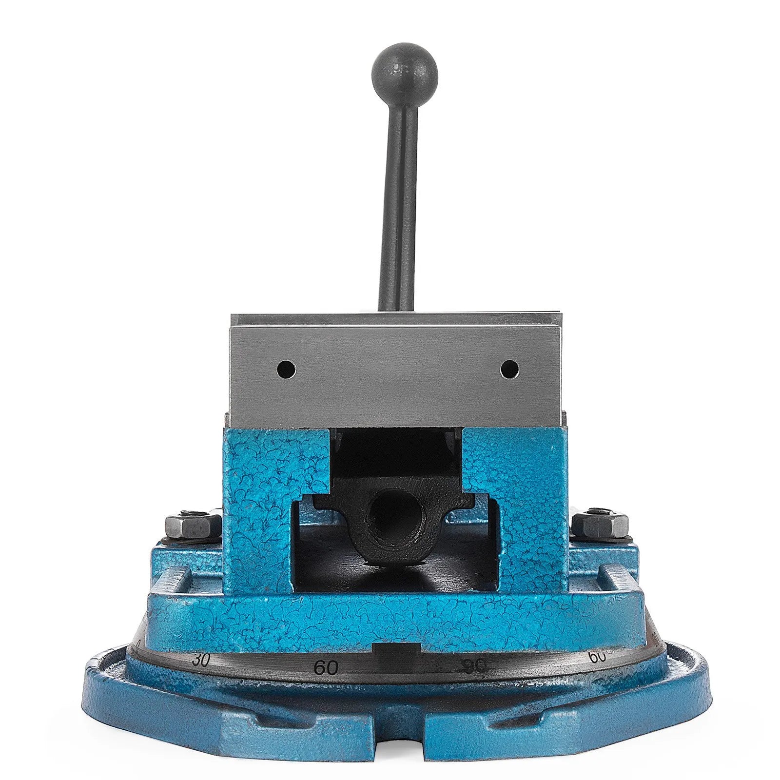 VEVOR 100 mm precīzijas frēzmašīnas skrūvspīles ar Accu Lock un 360° grozāmu pamatni, augstas precizitātes galda skrūvspīles frēzēšanas un urbšanas iekārtām, 100 mm žokļu platums precīzai detaļu apstrādei