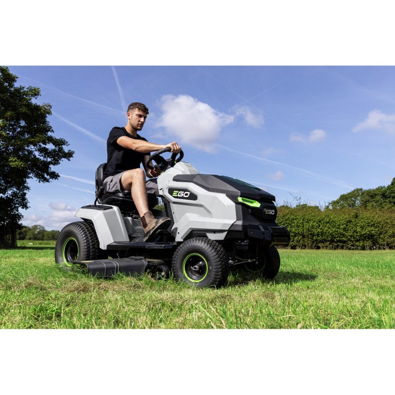 Iepriekšpasūtīšana_Akumulatora dārza traktoriņš EGO Power+ TR4201E