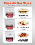 VEVOR elektriskā gaļas griešanas iekārta, 550 W – komerciāla šķēlētāja mašīna