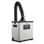 VEVOR lodēšanas dūmu nosūcējs, uzlabota 4 pakāpju filtrācija, lodēšanas dūmu savācējs ar jaudīgu 510 m³/h nosūkšanu, 10 ātrumu regulēšana un tālvadība, bezsuku dūmu ekstraktors lāzergravēšanai un 3D drukai