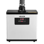VEVOR lodēšanas dūmu nosūcējs, uzlabota 4 pakāpju filtrācija, lodēšanas dūmu savācējs ar jaudīgu 510 m³/h nosūkšanu, 10 ātrumu regulēšana un tālvadība, bezsuku dūmu ekstraktors lāzergravēšanai un 3D drukai