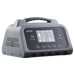 VEVOR viedais akumulatoru lādētājs 20 A, 6 V / 12 V / 24 V LiFePO4 un svina-skābes akumulatoriem (GEL / AGM), ar LCD displeju, uzturēšanas un desulfatācijas funkciju, piemērots automašīnām, laivām, motocikliem un zāles pļāvējiem