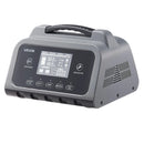 VEVOR viedais akumulatora lādētājs 25 A, 6 V / 12 V / 24 V LiFePO4 un svina-skābes (GEL/AGM) akumulatoriem, ar LCD displeju, uzturēšanas un desulfatācijas funkciju, automašīnām, laivām, motocikliem un zāles pļāvējiem