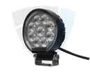 36W(2880Lm) 10-30V 24 OSRAM LED Work Light, IP68/IP69K, 105/105/52 mm, CE, ROHS, Emark E9 R10, CISPR 25 Class 4, black, cool white light 5700K