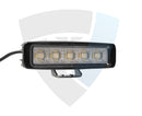 45W(3120Lm) OSRAM LED diodēm Darba lampa ar izkliedēto gaismu, IP68 / IP69K, auksti balta gaisma 5700K