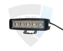 45W(3120Lm) OSRAM LED diodēm Darba lampa ar izkliedēto gaismu, IP68 / IP69K, auksti balta gaisma 5700K