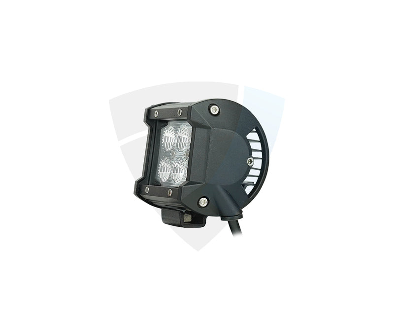 Встраиваемая лампа 18W(1300Lm) 10-30V 6 LED CREE, IP67, 96x80x65mm, рассеянный свет