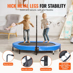 Saliekams bērnu batuts 142 cm mini mazuļiem iekštelpām un ārtelpām