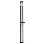 VEVOR 35 l ar sauli apsildāma āra duša ar 195 cm dušas galvas augstumu, brīvi stāvoša, ar kāju krānu un ziepju plauktu, karstā un aukstā ūdens regulēšana, piemērota dārzam, baseinam un pludmalei, melna/sudraba