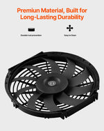VEVOR 30 cm sienas stiprināmais bēniņu ventilators, 2210 m³/h, ar regulējamu termostatu