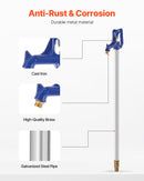 VEVOR salizturīgs dārza hidrants no čuguna — garums 1,91 m, dziļums 1,22 m
