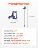VEVOR salizturīgs dārza hidrants no čuguna — garums 1,91 m, dziļums 1,22 m