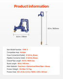 VEVOR salaizturīgs dārza ūdens krāns, 160 cm garums, 91 cm ierakuma dziļums, čuguna korpuss