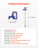 VEVOR salizturīgs dārza hidrants 1,3 m garums, 61 cm ierokamais dziļums, izturīgs čuguns