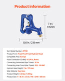 Āra krāna sala izturīgs aizvietošanas vārsts (zils) – pret aizsalšanu paredzēts hidranta galvas mehānisms
