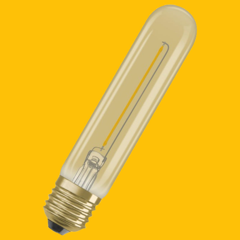 E27 2.5W (200lm) OSRAM LED Vintage Bulb, IP20, теплый белый свет 2000K