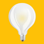 E27 6.5W(806LM LEDVANCE LED hõõglamp, IP20, soe valge valgus 2700K