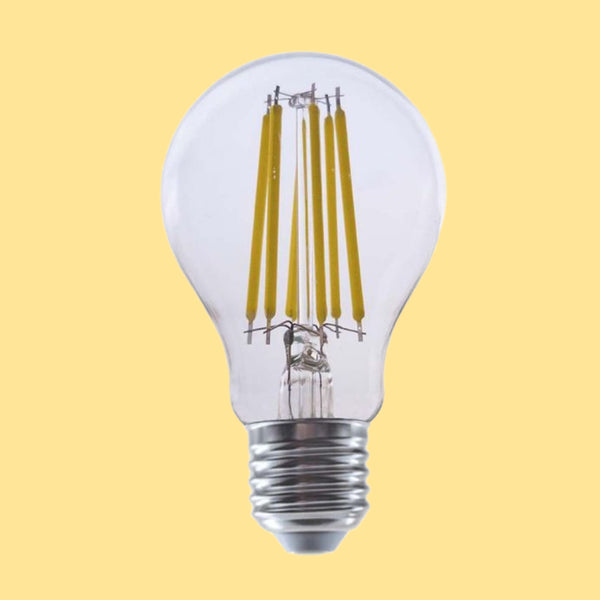 E27 4W(840Lm) LED Bulb Filament, V-TAC, IP20, A60, warm white light 3000K