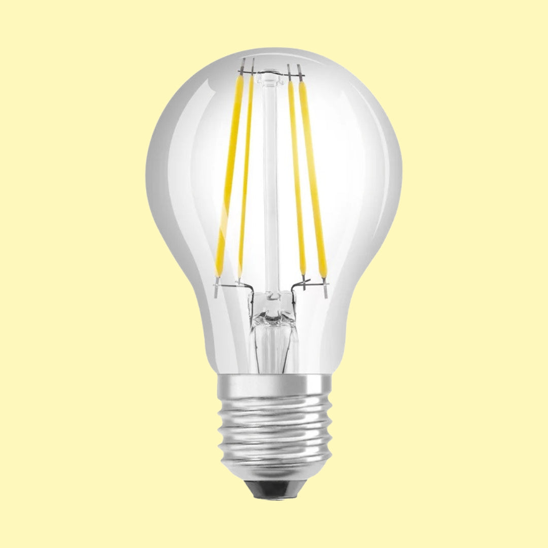 E27 4W(840Lm) ORSAM LED hõõglamp, A60, IP20, soe valge valgus 3000K