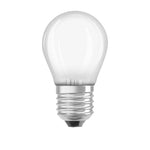 E27 1.5W(136Lm) OSRAM LED  Spuldze, IP20, silti balta gaisma 2700K