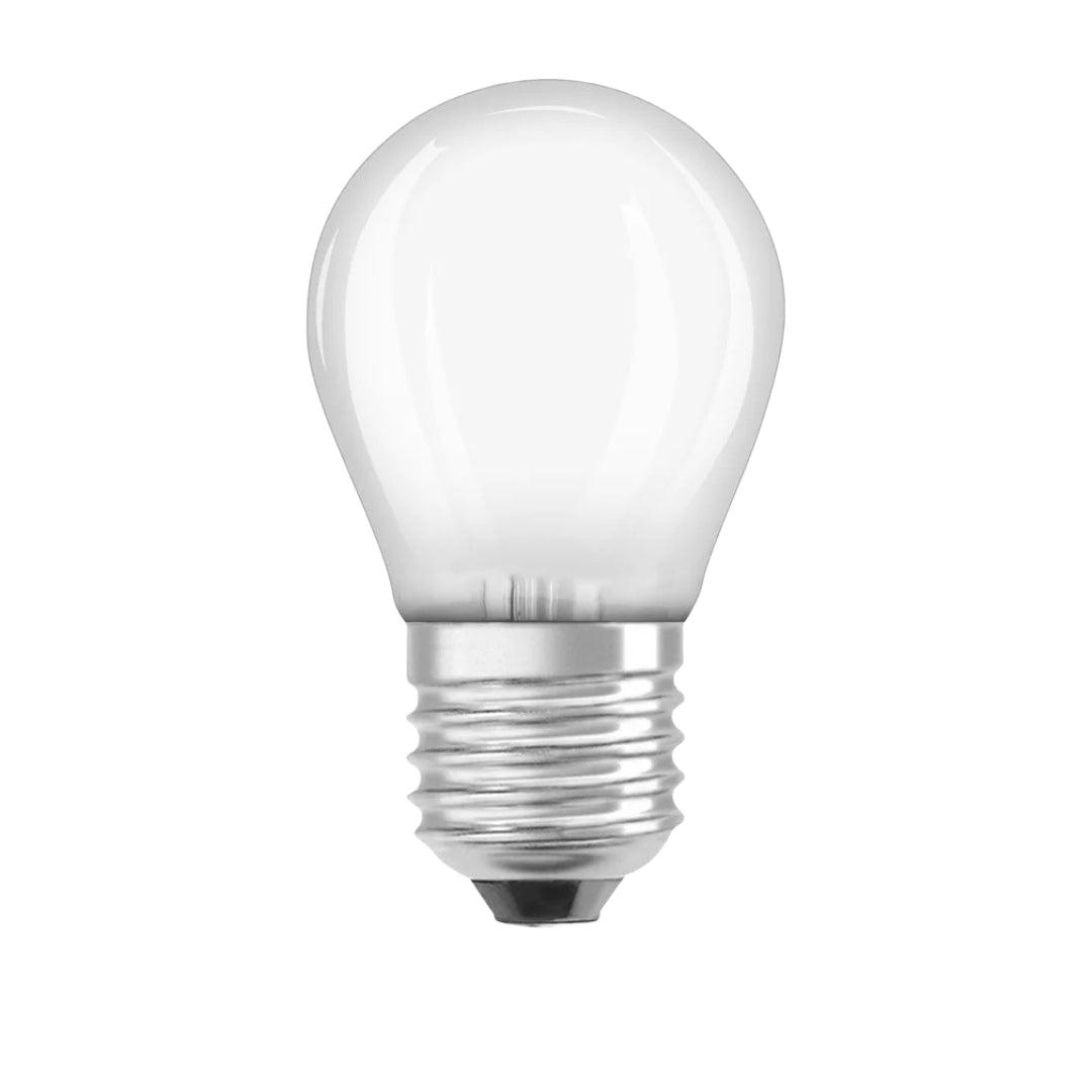 E27 1.5W(136Lm) OSRAM LED  Spuldze, IP20, silti balta gaisma 2700K