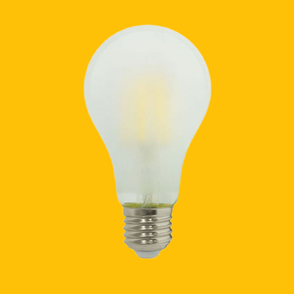 E27 6W(660Lm) LED Bulb Filament matte, A60, V-TAC, warm white light 2700K