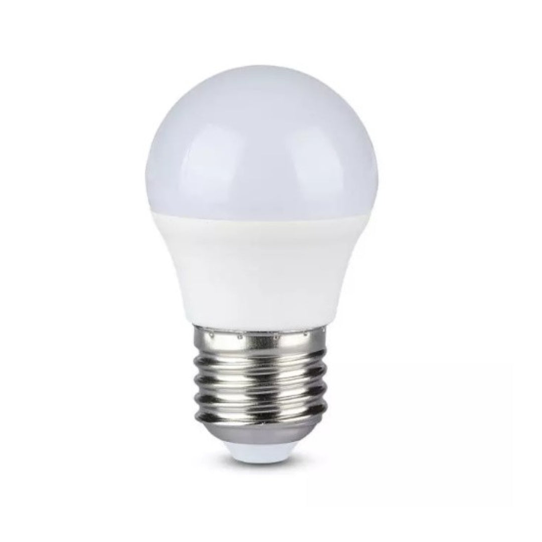 E27 5.5W(470Lm) LED Spuldze, G45, IP20, V-TAC, auksti balta gaisma 6400K
