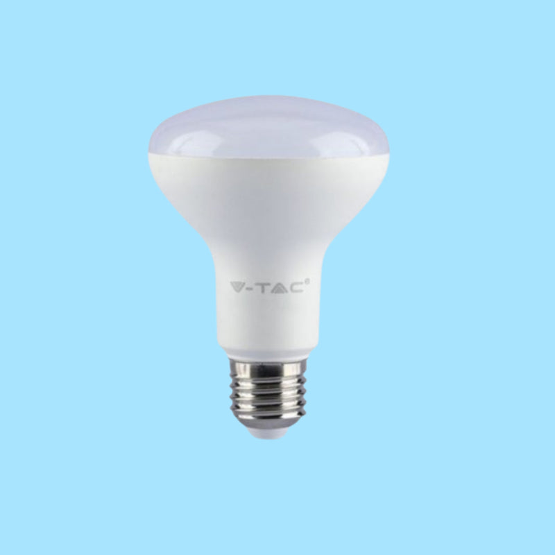 E27 10W(800Lm) LED-pirn, R80, V-TAC SAMSUNG PRO, 5 aastat garantiid, 6400K jaheda valge valgus