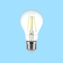 E27 4W(400Lm) LED-lampa med glödtråd, A60, V-TAC, kallvit 6400K