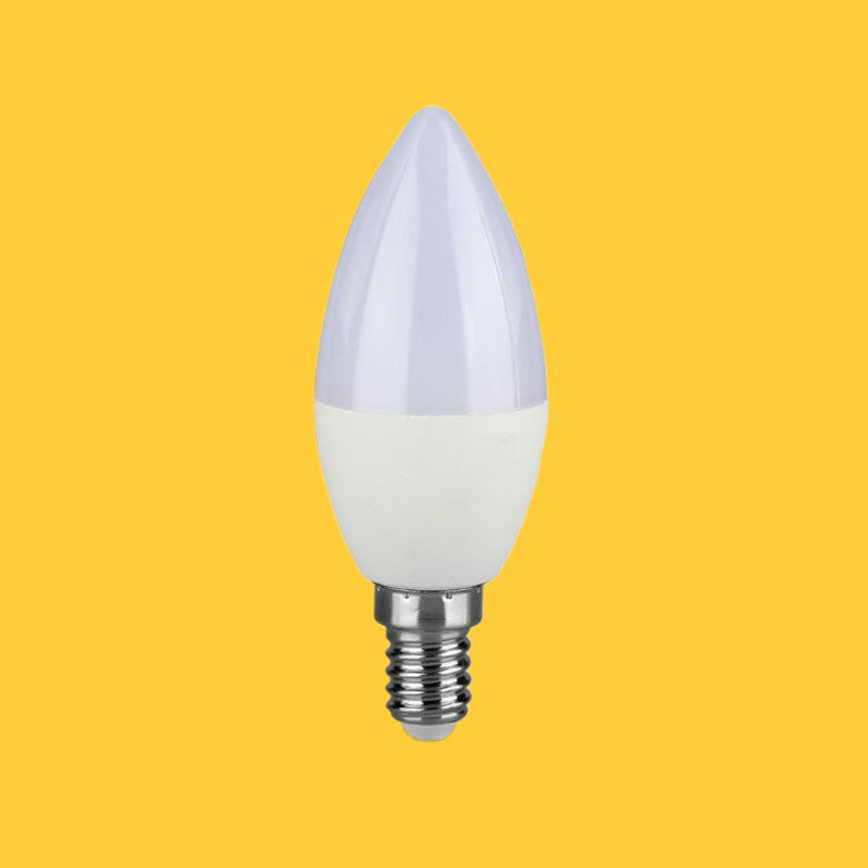 E14 2.9W(250Lm) LED-lambi, küünlakujuline, V-TAC, IP20, soe valge valgus 3000K
