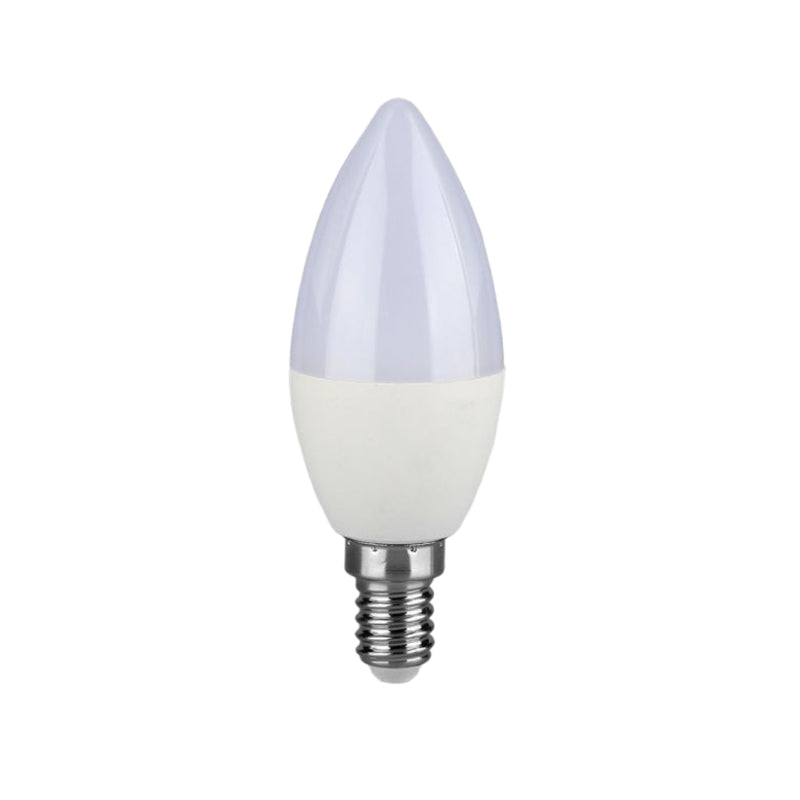 Светодиодная лампа E14 2,9 Вт (250 лм), форма свечи, V-TAC, IP20, теплый белый свет 3000K