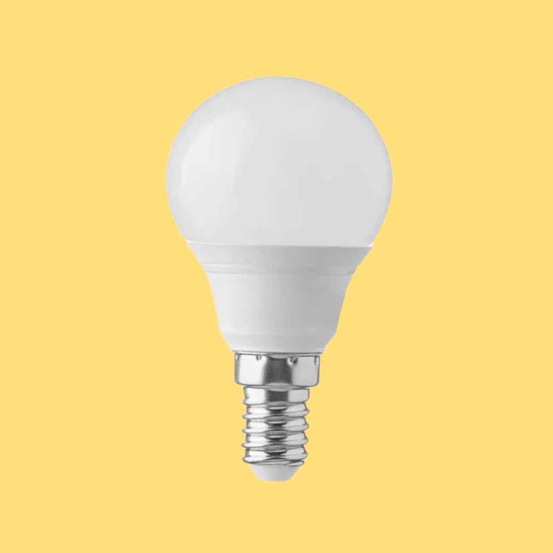 E14 4,5W (470Lm) LED-lampa, V-TAC, P45, IP20, varmvitt ljus 3000K
