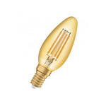 E14 4W(410Lm) OSRAM LED filament VINTAGE 1906, IP20, warm white light 2400K