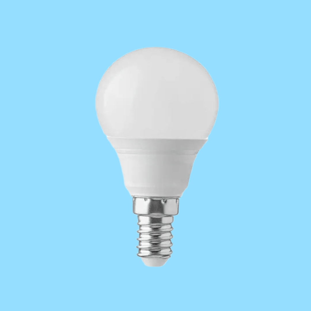 E14 4,5W (470Lm) LED-lampa, V-TAC, P45, IP20, kallvit 6500K