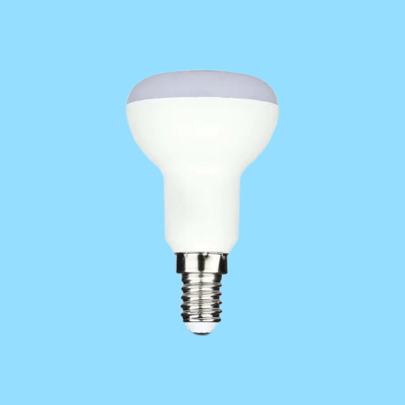 E14 4.8W(470Lm) LED Spuldze V-TAC SAMSUNG, R50, IP20, auksti balta gaisma 6500K