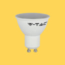 GU10 4.5W(400Lm) LED-lambi, V-TAC, IP20, soe valge valgus 3000K