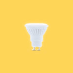 GU10 10W(900Lm) LED spuldze, keramikas, silti balta gaisma 3000K