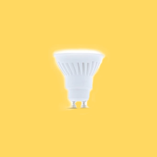 GU10 1W (90Lm) светодиодная лампа, теплый белый свет 3000K