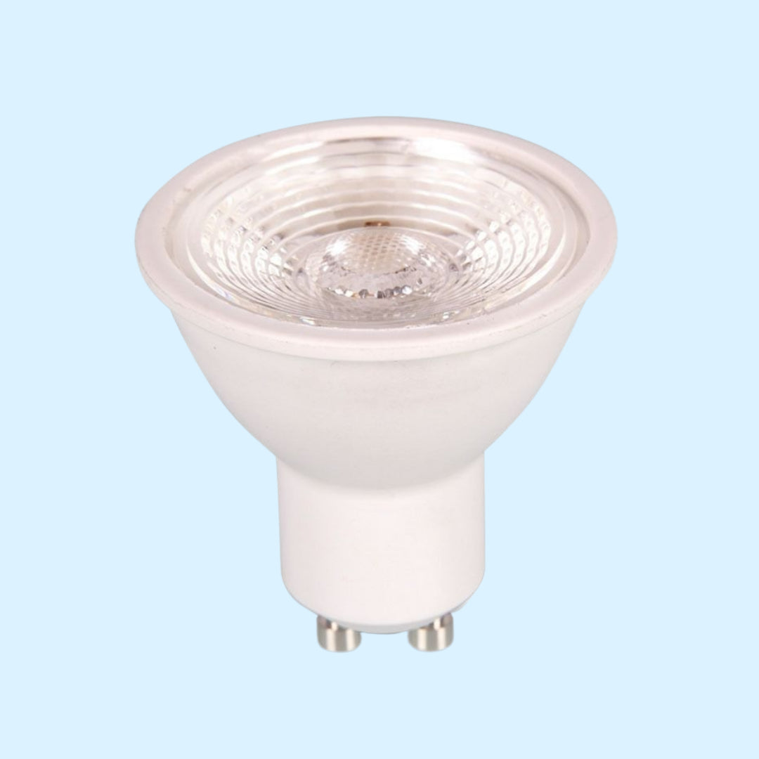 GU10 7W(550Lm) LED SMD Glödlampa, dimbar, V-TAC, kallvitt ljus 6000K