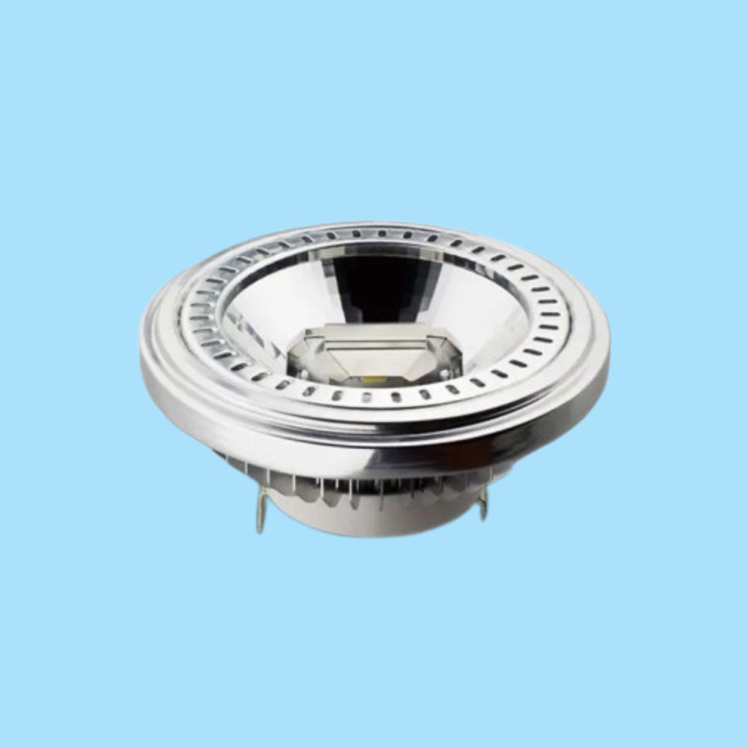 AR111 12W(1199Lm) LED Spuldze, V-TAC, GX53, IP20, 12V, auksti balta gaisma 6400K