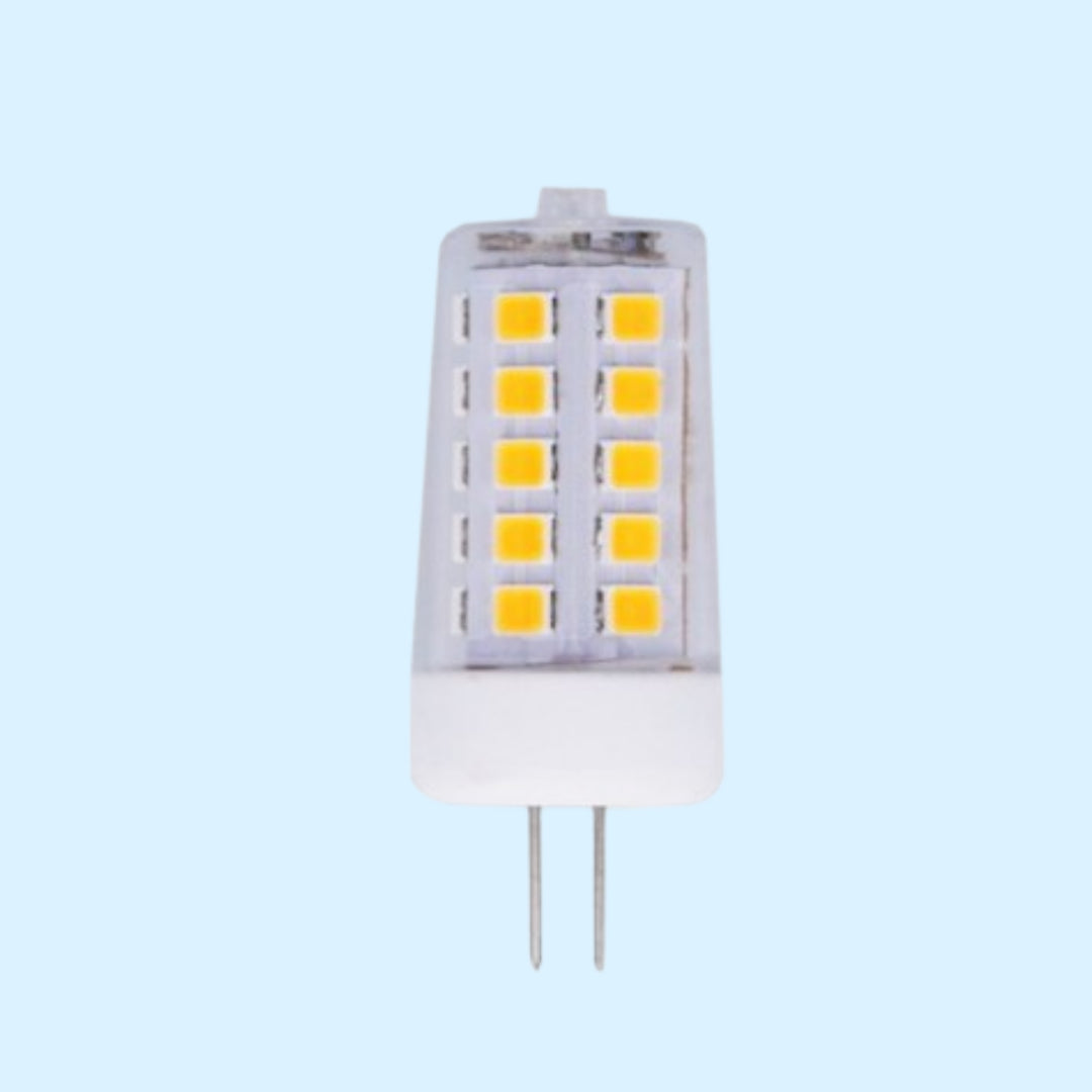 G4 3W(350Lm) 12V LED-lampa, IP20, kallvitt ljus 6000K