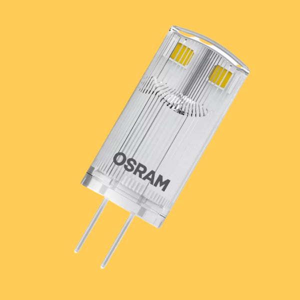G4 0.9W(100Lm) 12V OSRAM LED Spuldze, IP20, silti balta gaisma 2700K
