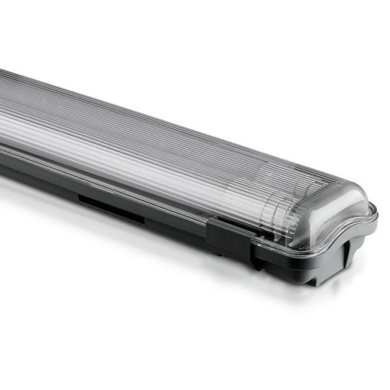 Каркас IP65 с 2x22W(4000Lm) 150cm T8 LED лампами, V-TAC Nano, нейтральный белый свет 4000K
